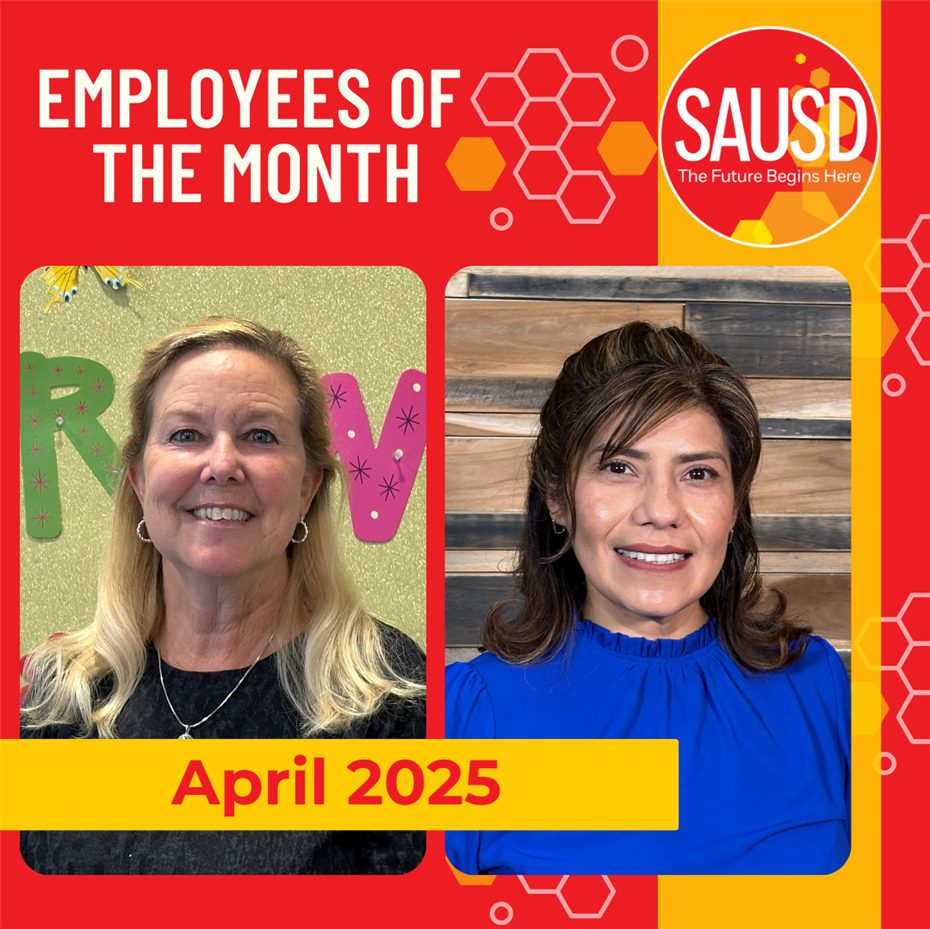  SAUSD April 2025 Employees of the Month Highlighted During Board of Education Meeting